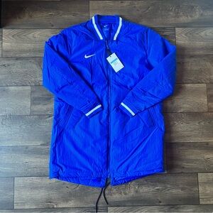 Nike Men's Baseball Dugout Jacket Dodgers Blue Size Medium DC8335-493